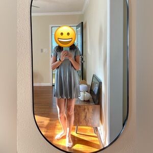 Y2K silver dress